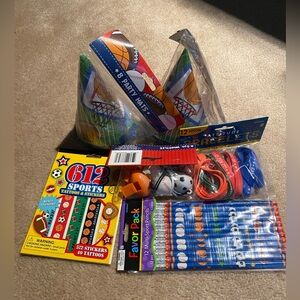 Sports Birthday Party Favor Bundle-all new in package
